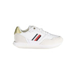 Tommy Hilfiger White Leather Women Sneaker TO-22803-FBB-330