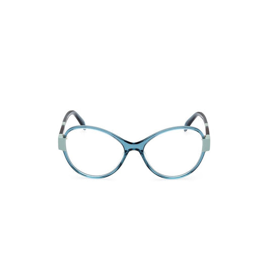 Emilio Pucci Green Acetate Frames for women, model EP5205-55095 in 55/16/140 mm dimensions