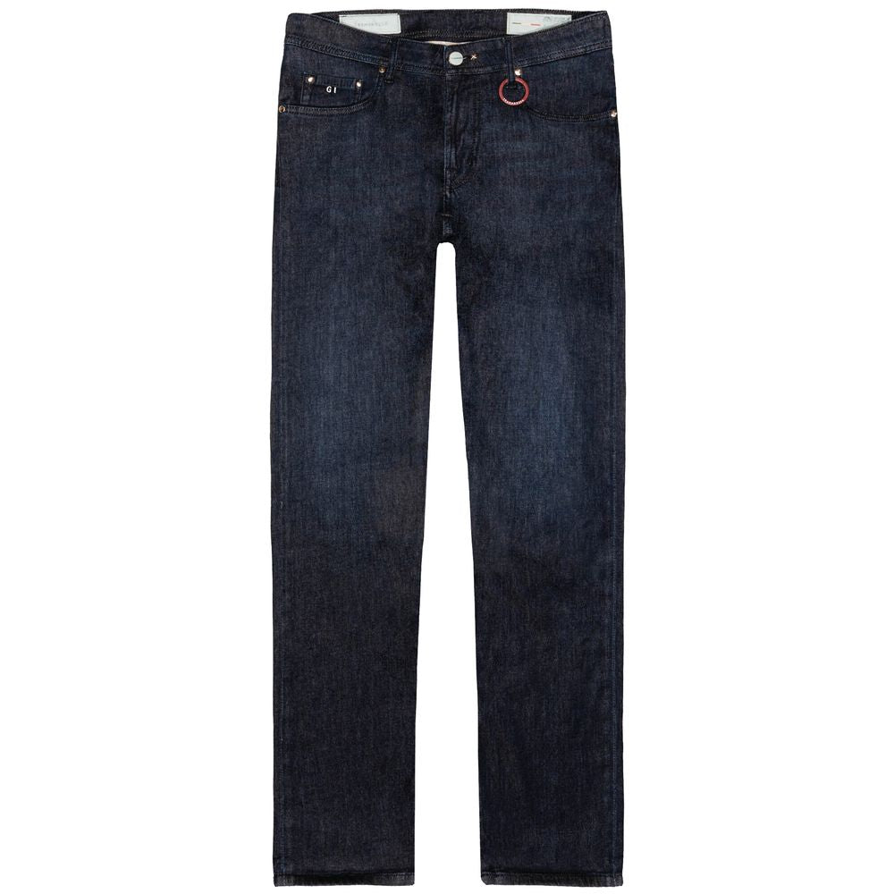 Tramarossa Blue Cotton Men Jeans