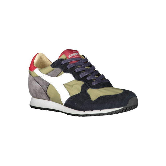 Diadora Green Leather Women Sneaker DI-3504-EU36/US6