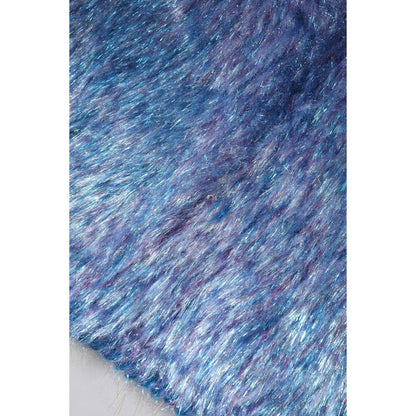 Dolce & Gabbana Multicolor Plush High Waist Mini Skirt