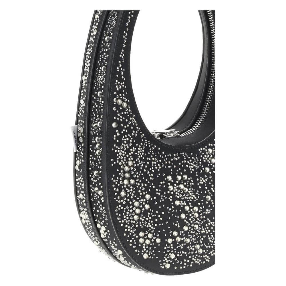 Front view with bag zipped and handles upright.