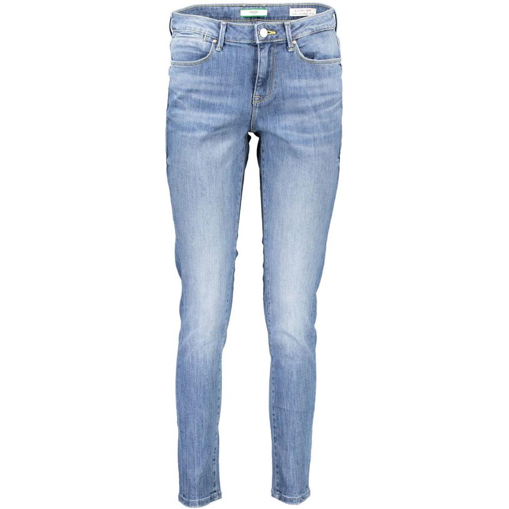 Guess Jeans Blue Cotton Jeans Denim