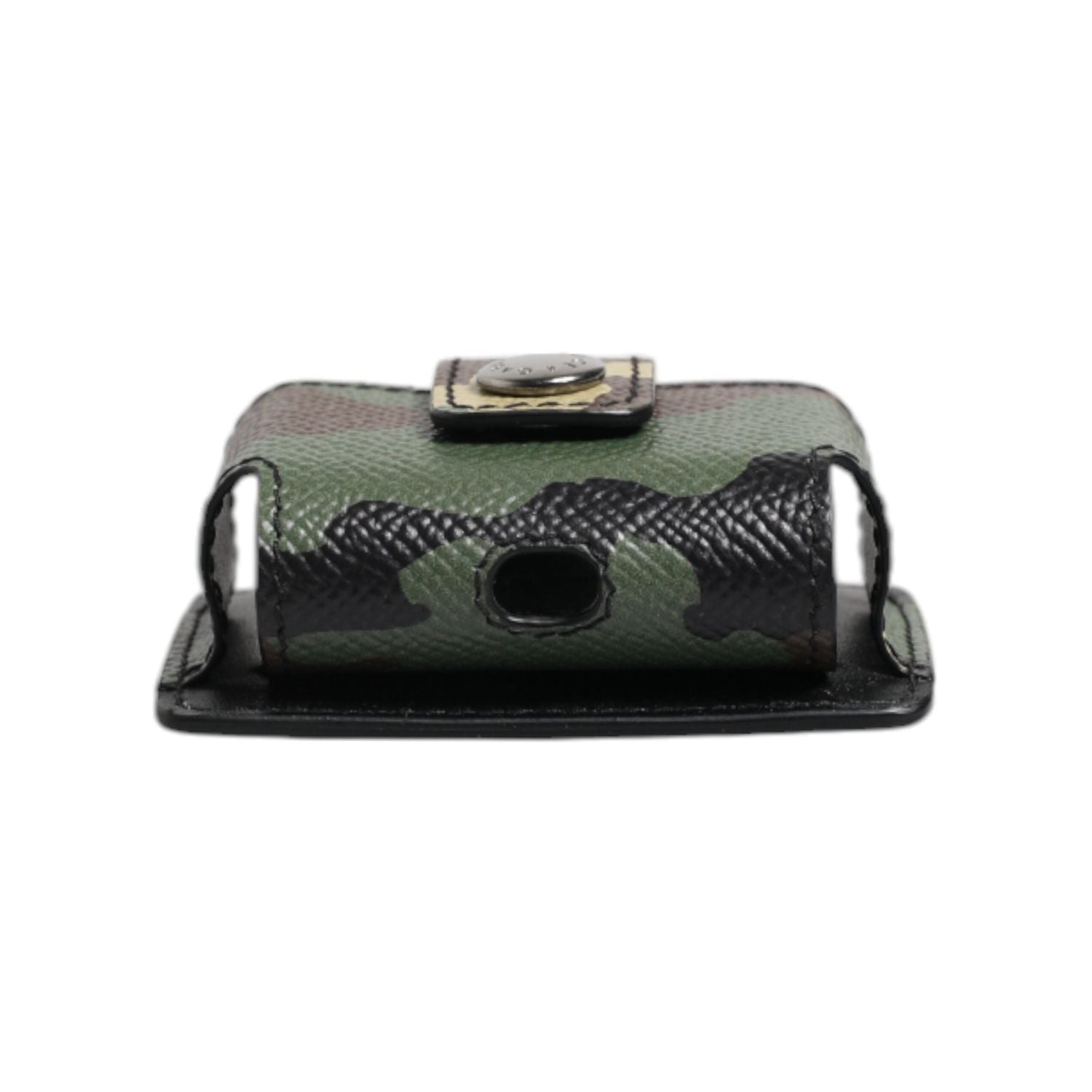 Dolce & Gabbana Multicolor Camouflage Leather Airpods Case