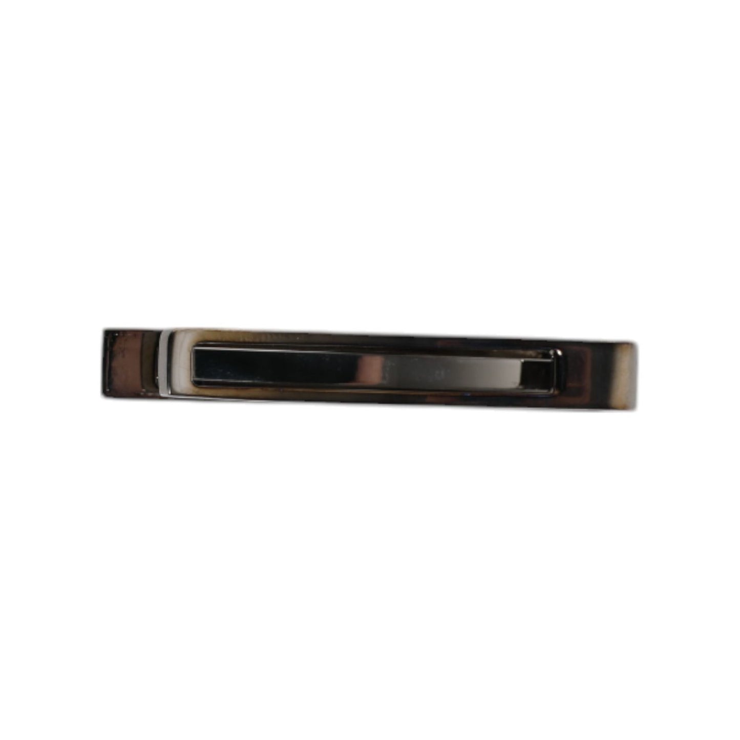Dolce & Gabbana Black Tone Brass Logo Branded Tie Clip Bar
