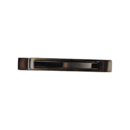 Dolce & Gabbana Black Tone Brass Logo Branded Tie Clip Bar