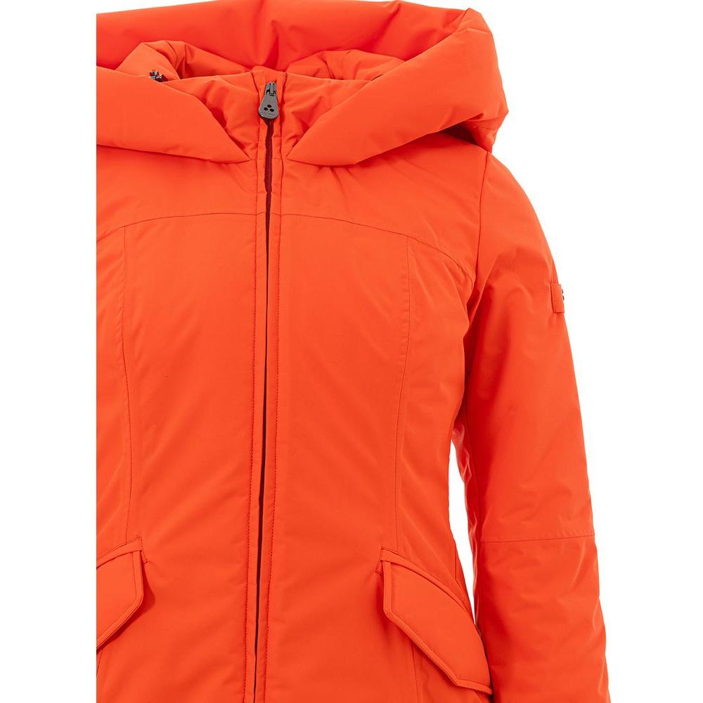 Peuterey Orange Polyester Full-Length Jacket