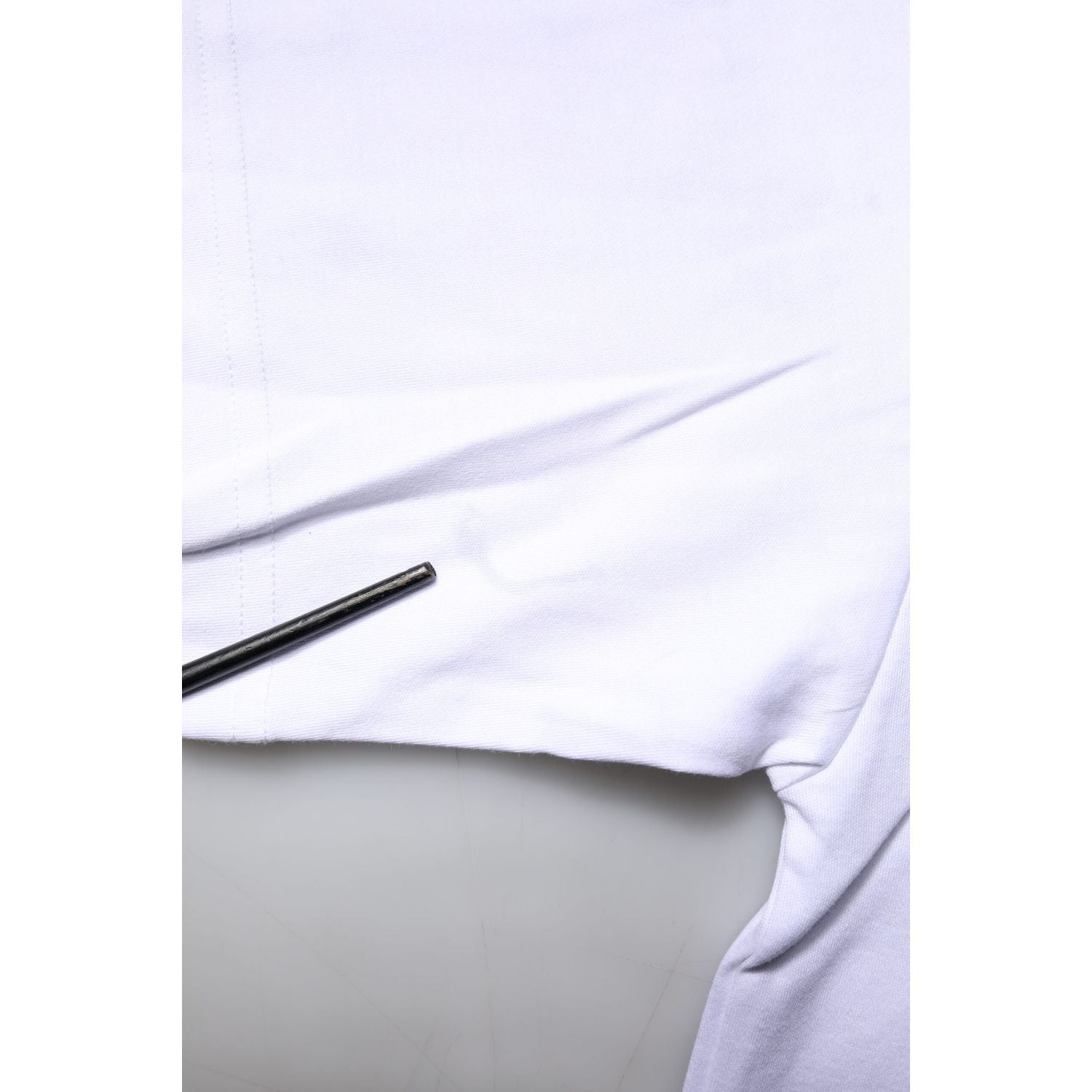 Dolce & Gabbana White Printed Cotton Crew Neck Tee T-shirt