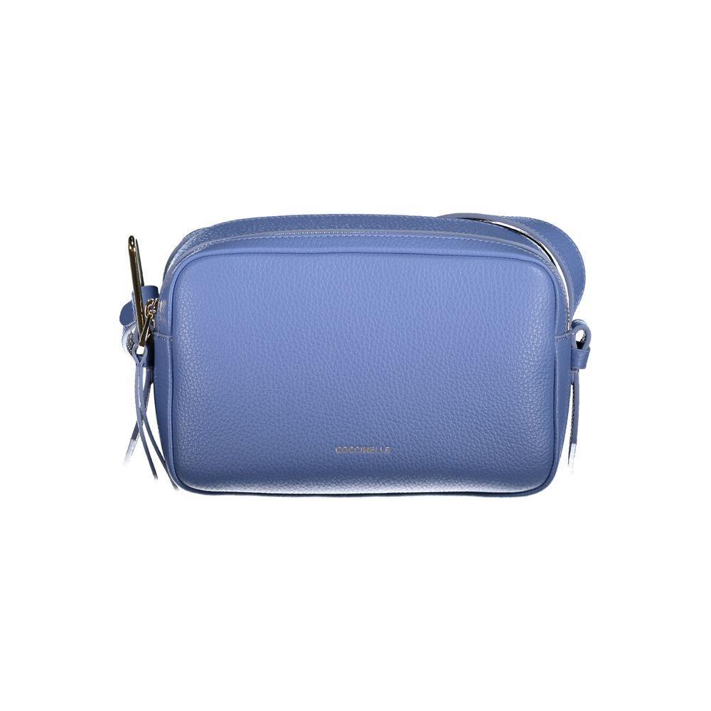 Front view with bag zipped and handles upright.