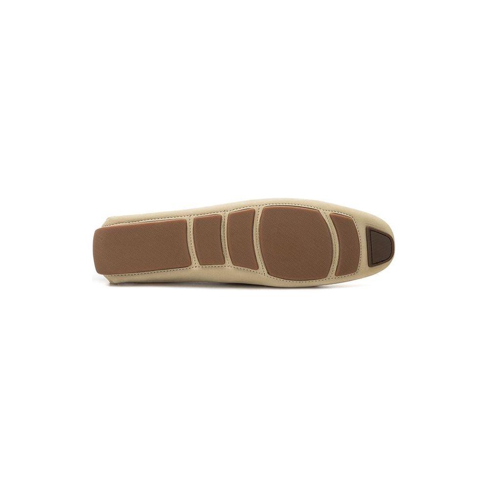 Bally Beige Leather Moccassin