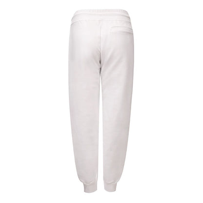 GCDS White Cotton Joggers (Workout Pants)