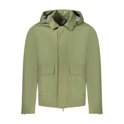 K-WAY Green Cotton Jackets & Coat