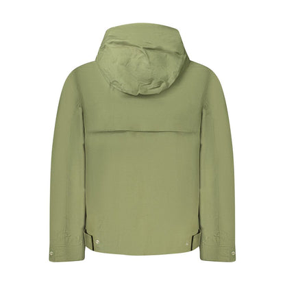 K-WAY Green Cotton Jackets & Coat