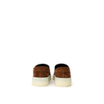 Fear Of God Brown Leather Slip-On Loafer FE-9275664-EU43/US10