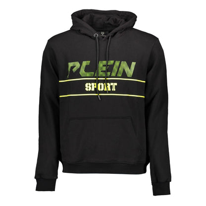 Plein Sport Black Cotton Men's Sweater