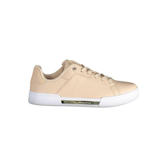 Tommy Hilfiger Pink Leather Women Sneaker TO-19536-EU36/US6