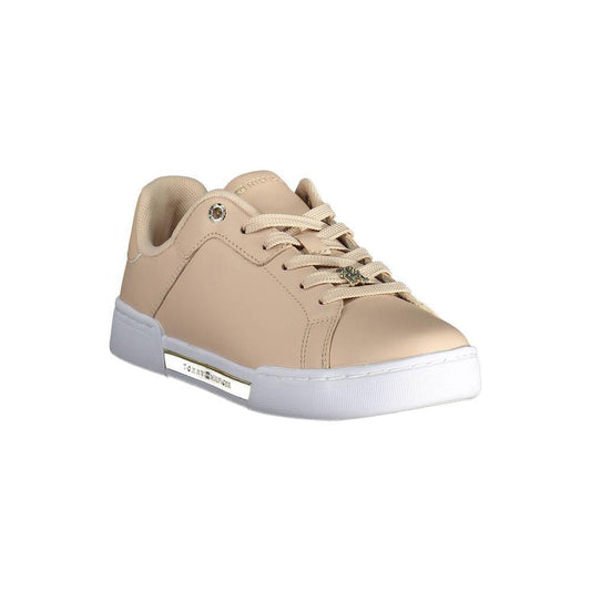 Tommy Hilfiger Pink Leather Women Sneaker TO-19536-EU36/US6