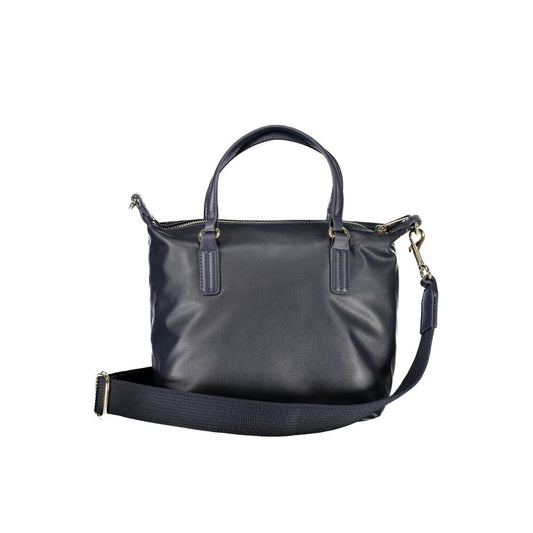 Tommy Hilfiger Blue Polyester Handbag TO-27569