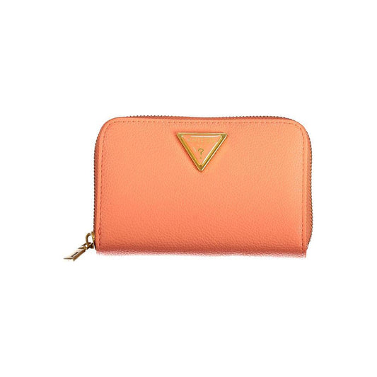 Guess Jeans Orange Polyethylene Wallet GU-30178