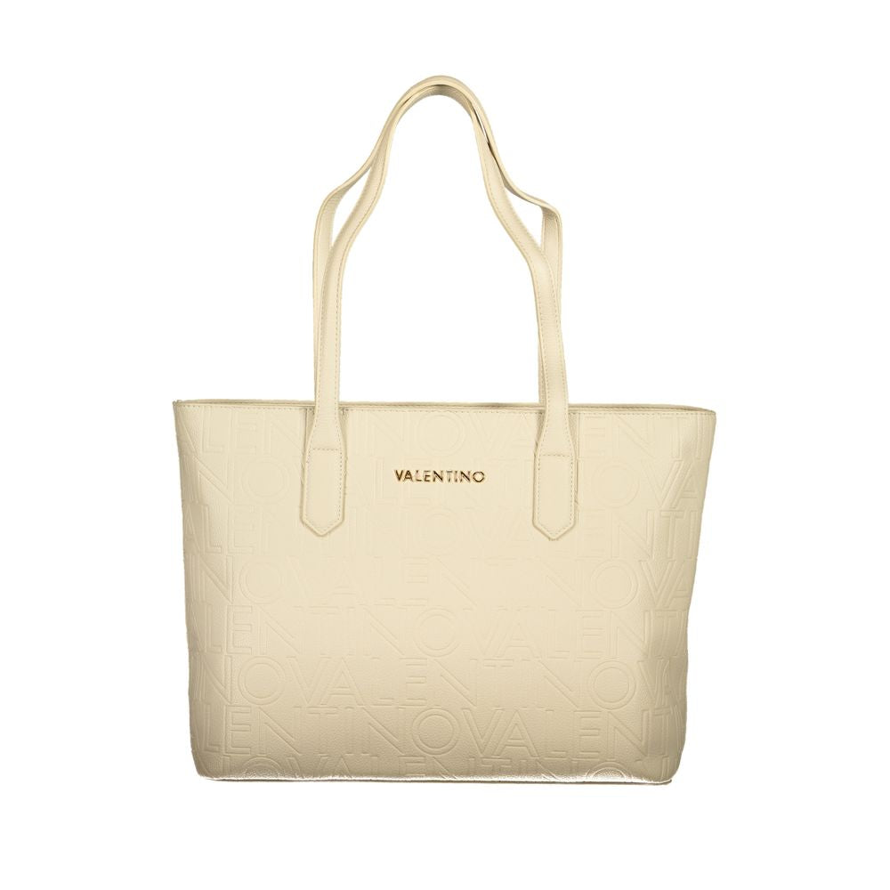 Mario Valentino Beige Polyethylene Handbag VA-36114