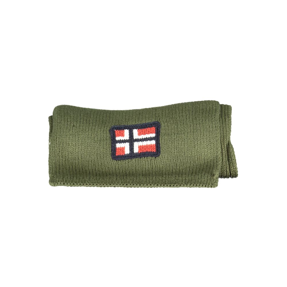 Norway 1963 Green Marabou Men Scarf