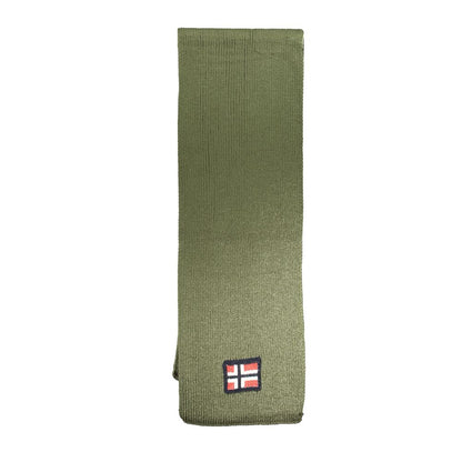 Norway 1963 Green Marabou Men Scarf