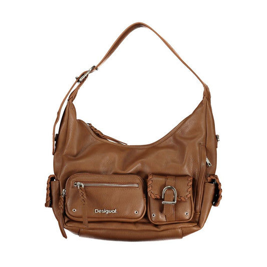 Desigual Brown Polyethylene Handbag DE-28063