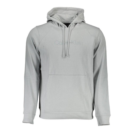 Calvin Klein Gray Cotton Men Sweater CA-16740-L