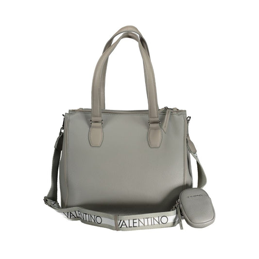 Mario Valentino Gray Polyethylene Handbag VA-29978