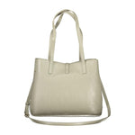 Mario Valentino Gray Polyethylene Women Handbag VA-32674