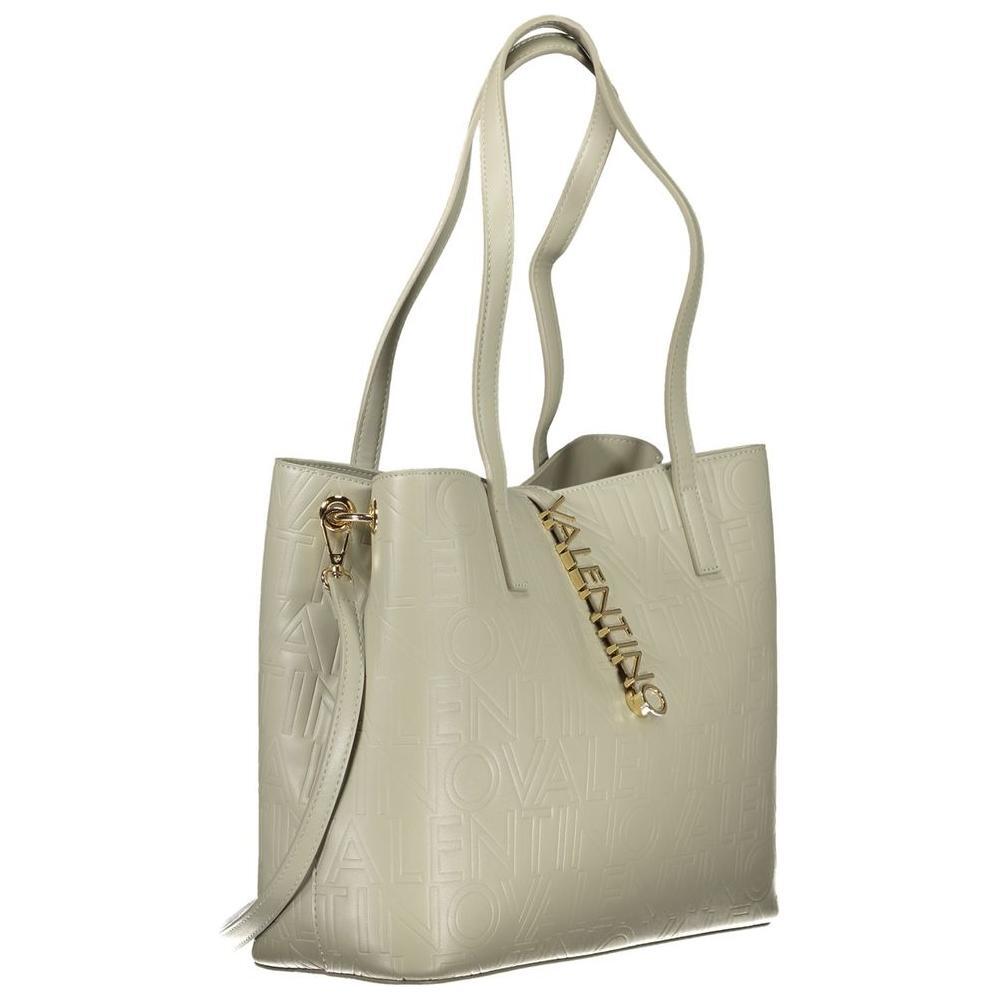 Mario Valentino Gray Polyethylene Women Handbag VA-32674