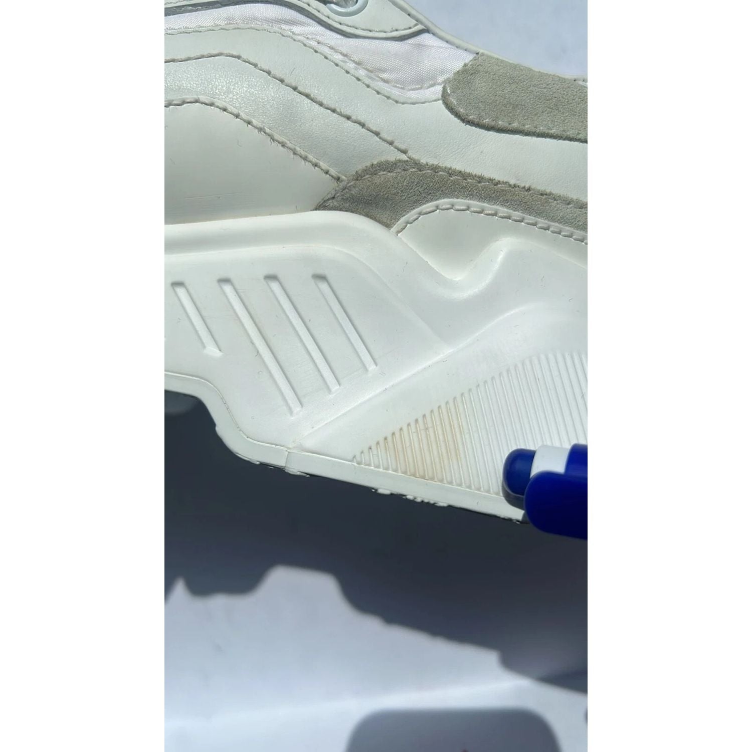 Dolce & Gabbana White Daymaster Low Top Mens Sneakers Shoes