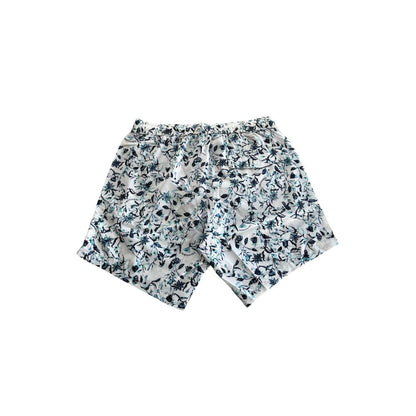 Trussardi Beachwear White Polyester Men's Swim Short