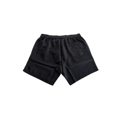 Trussardi Beachwear Black Polyester Men Swim Shorts