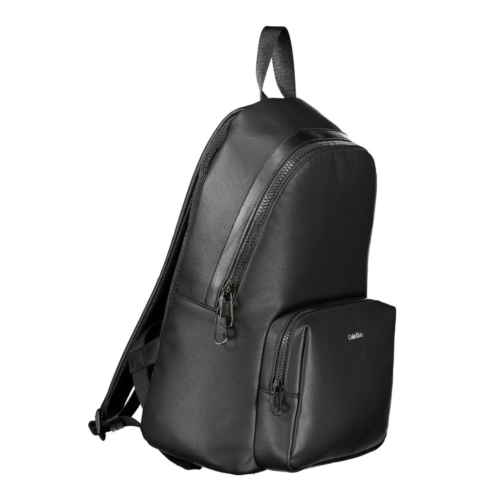 Calvin Klein Nero Polyester Men Backpack