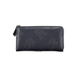 Tommy Hilfiger Elegant Blue Zip-Around Wallet TO-27155