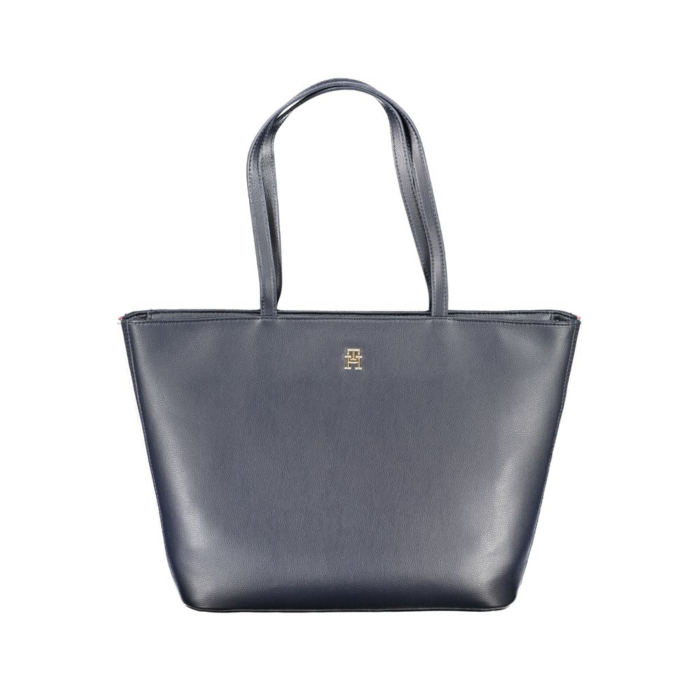 Tommy Hilfiger Blue Polyester Handbag TO-28926