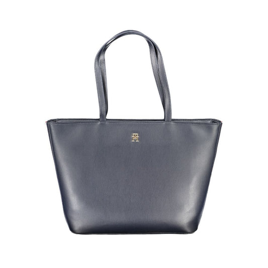Tommy Hilfiger Blue Polyester Handbag TO-28926