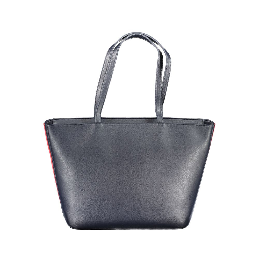 Tommy Hilfiger Blue Polyester Handbag TO-28926