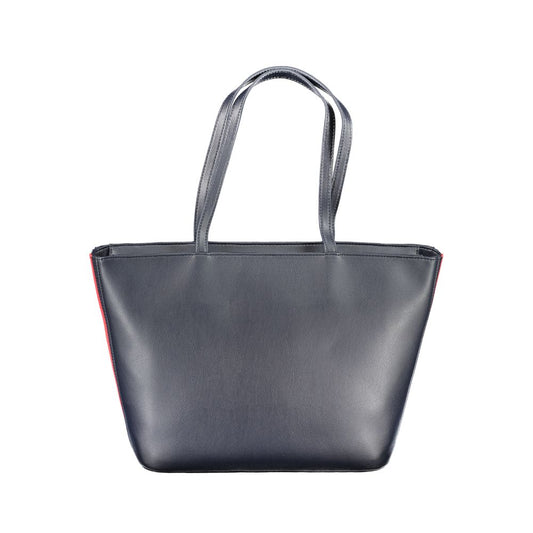 Tommy Hilfiger Blue Polyester Handbag TO-28926