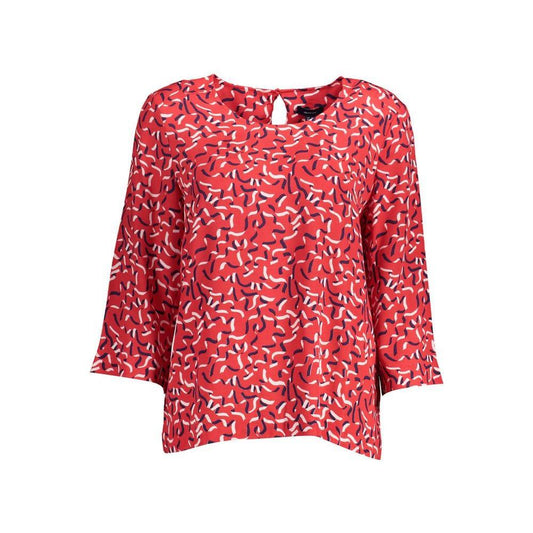 Gant Red Viscose Women Sweater GA-14757-34