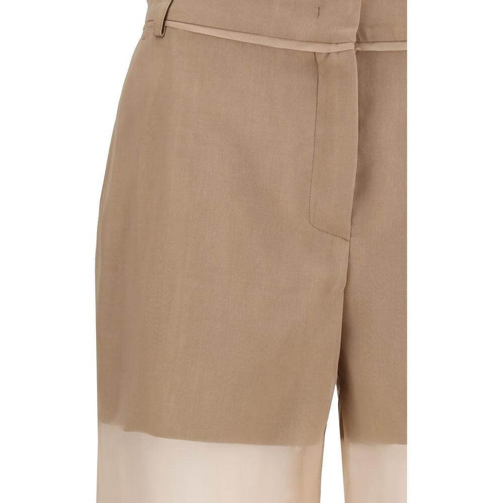 PINKO Semi-transparent Pants PI-104698A2EEL31-IT40 | M