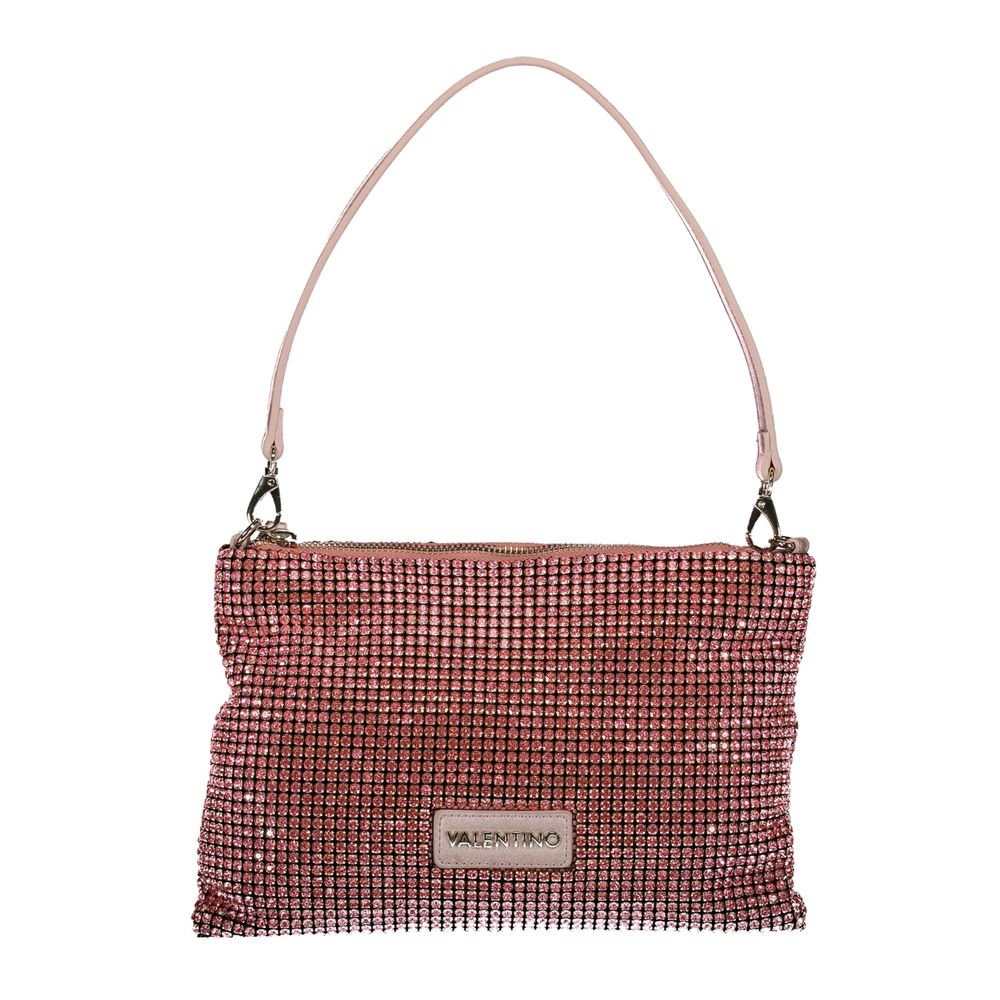 Front view with bag zipped and handles upright.