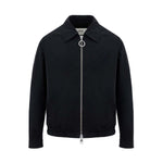 Ami Paris Black Polyester Jackets & Coat AM-9342676-XS