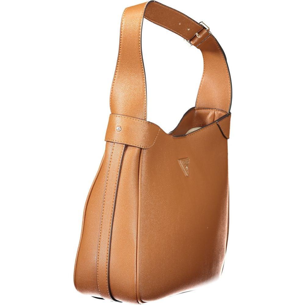 Front view with bag zipped and handles upright.