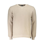 North Sails Beige Cotton Men Sweater NO-36817-M