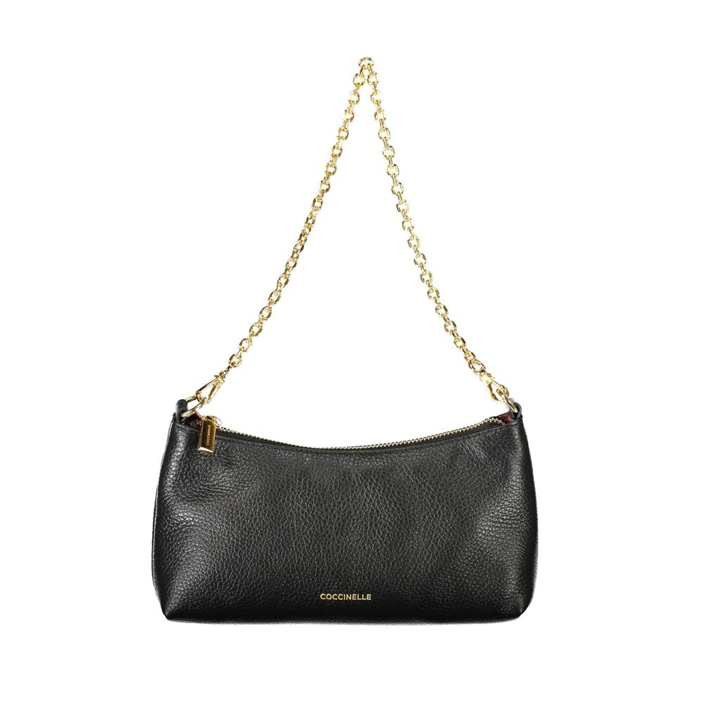 Coccinelle Black Leather Handbag CO-29321