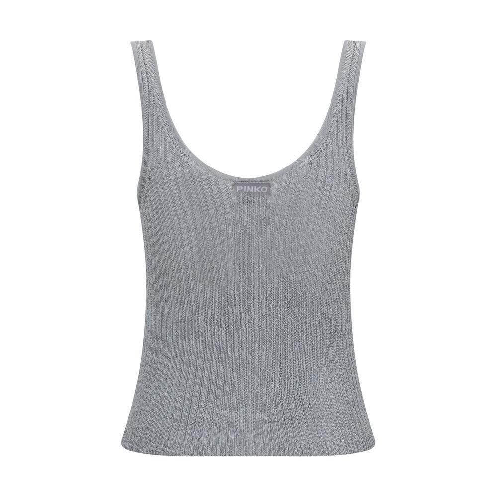 PINKO Metallic Knit Top PI-105148A2LOI12-S