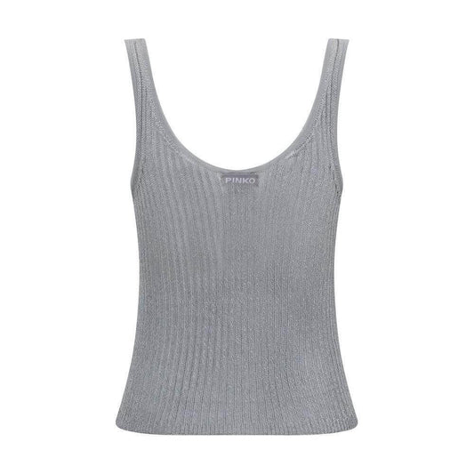 PINKO Metallic Knit Top PI-105148A2LOI12-S