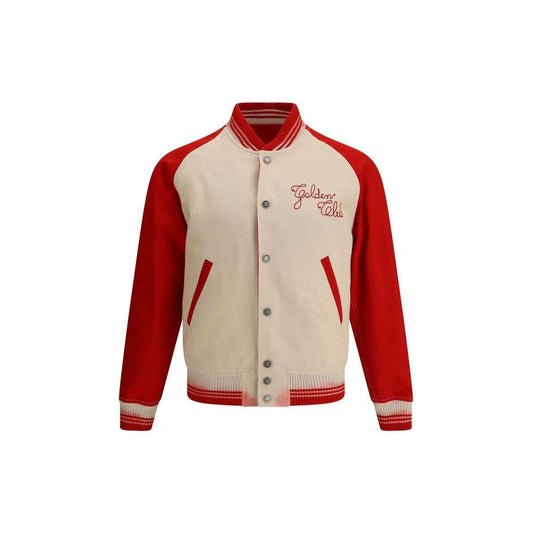 Golden Goose Embroidered bomber Jacke